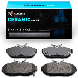 Ford Mustang Brake Pads - Rear - R1 Concepts - Ceramic - `12-`14